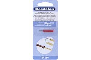 Beadalon Wire Rounder Burr Attachment Use with Battery Operated Bead Reamer and 20 and Smaller Gauge Wires