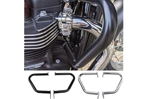 Midimttop Motorcycle Bumper Engine Protector Compatible with Tri-umph Bonneville T100 T120 Street Twin Speed Twin Thruxton R 