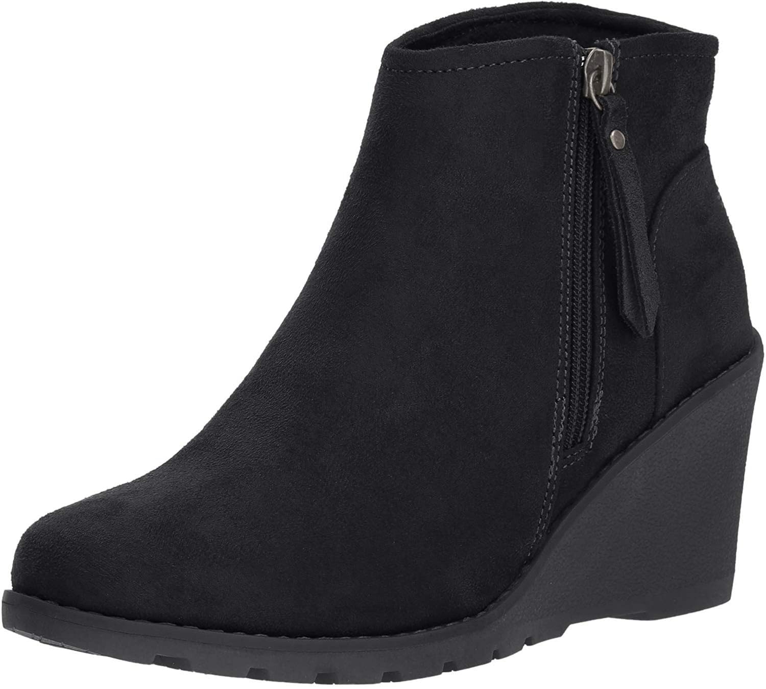 skechers side zip boots
