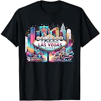 T-shirt Femme Betty Boop Las Vegas - Taille 2XL, Manches Courtes, Motif étoiles Et Licorne - Top Pinup En Coton/polyester - Neuf Sans étiquettes