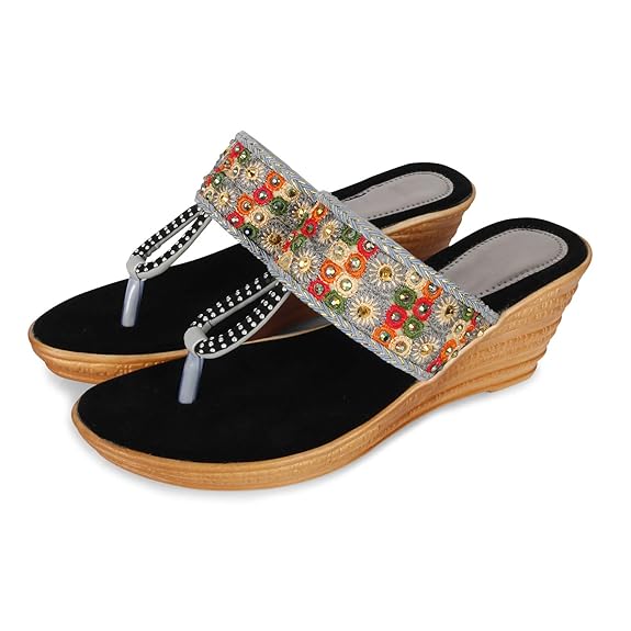 Handwork Wedges for Women's and Girls