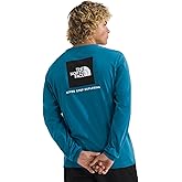 THE NORTH FACE Men's Core Box Long Sleeve NSE Tee | T-shirt With Ribbed Collar & Cuffs for Durability