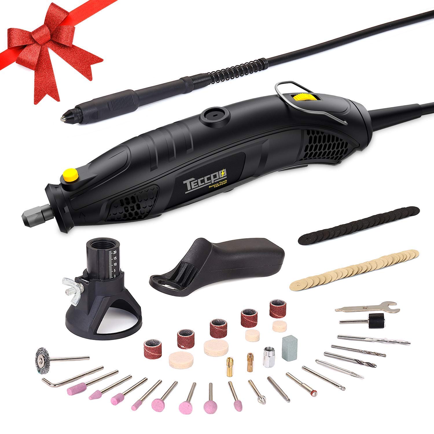 Rotary Tool, TECCPO 170W/1.5A Professional Rotary Tool Kit with 8,000