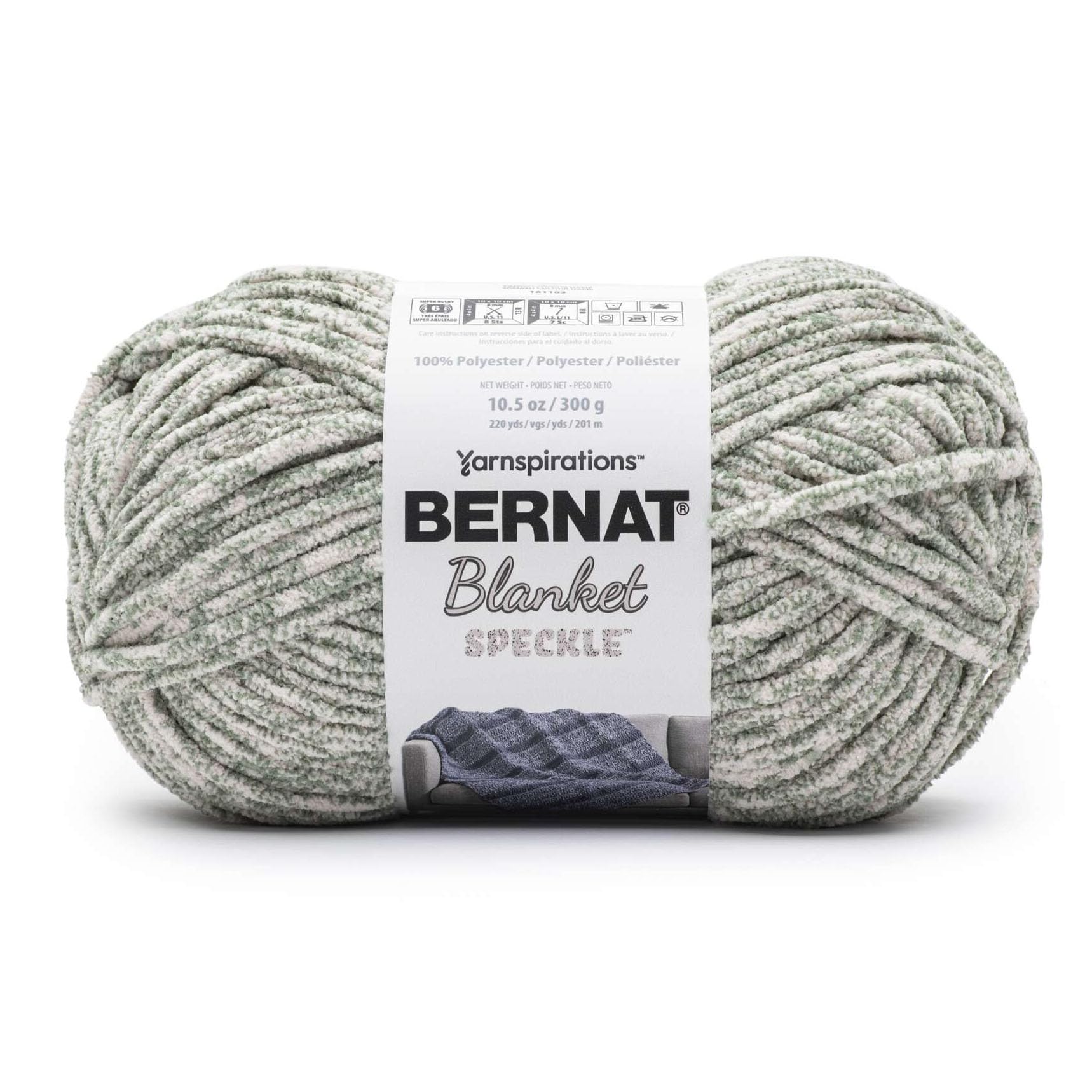 Bernat Blanket Speckle 300g Winter Leaf — image 1