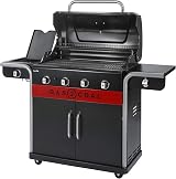 Char-Broil Gas2Coal 440 Hybrid Grill Gas Barbecue Black 61 x 24 x 46 cm view 7