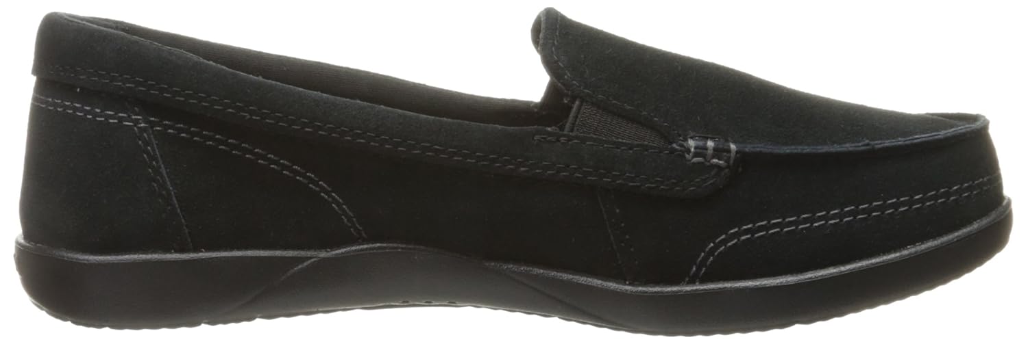 crocs women's walu ii suede loafer boat shoe