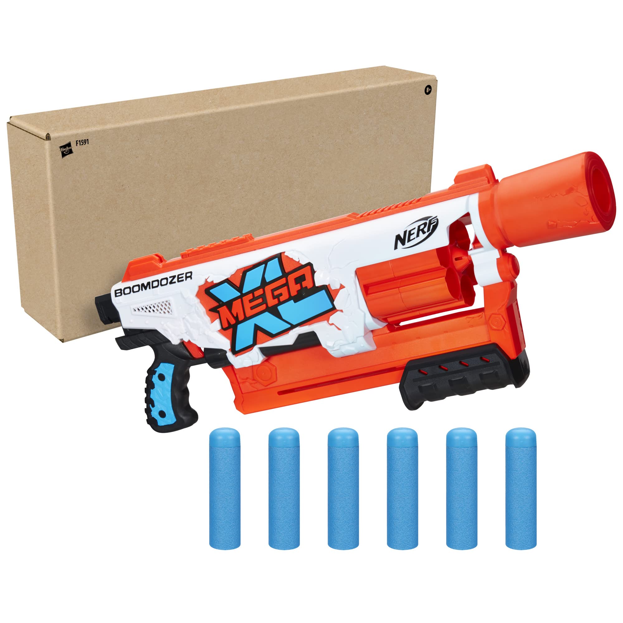 Nerf Mega XL Boom Dozer Blaster, Largest Mega Darts