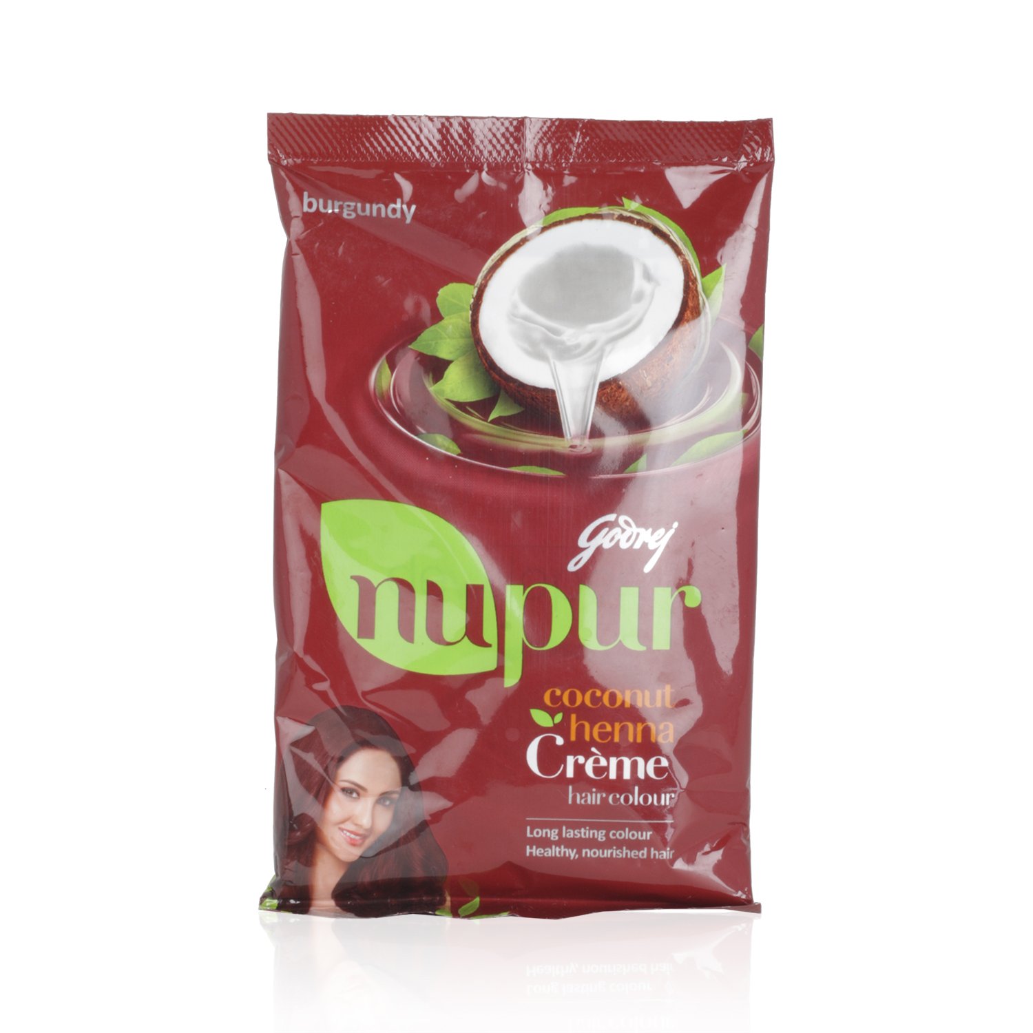 Buy Godrej Henna Nupur Coco Henna Creme Natural Burgundy 20ml