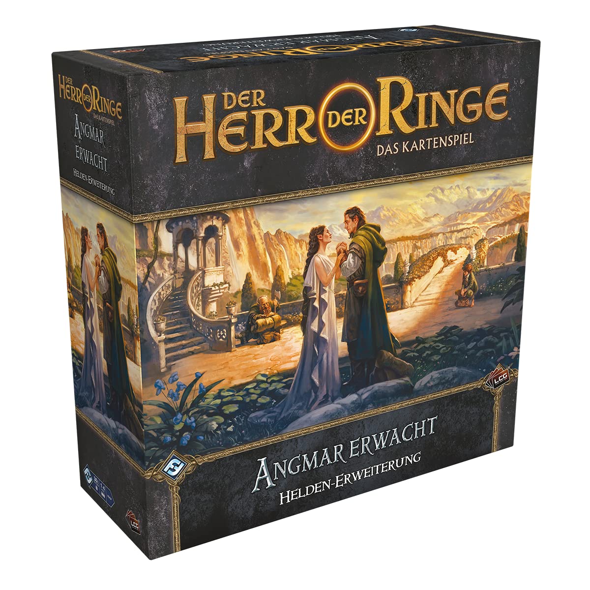 Fantasy Flight Games, The Lord of the Rings: LCG - Angmar Awakens, Hero Expansion, Expert Game, Card Game, 1-4 Players, Ages 14+, 30+ Minutes per Player, German