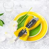 KINGLAKE 20Pcs Slate Plant Labels with Talcum Pen 3cm Large Markers view 6