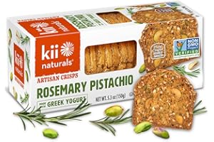 Kii Naturals Rosemary Pistachio Crisp, 150 g