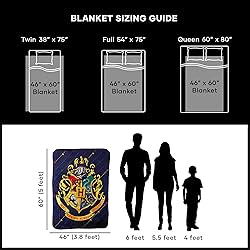 Northwest Harry Potter Micro Raschel Throw