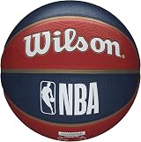 Wilson NBA Team Tribute Basketball Atlanta Hawks Size 7 Outdoor Rubber view 4