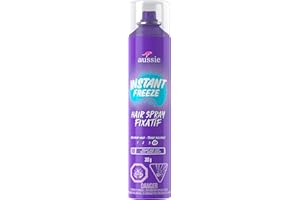 Aussie Instant Freeze Hair Spray for Curly, Straight and Wavy Hair, 283 g