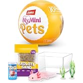 My Mini Pet Series 1 By ZURU | Detailed mini pet &mdash; puppy, kitten, hedgehog &amp; more; habitat + accessories; 10+ sets to collect; play, display &amp; gift