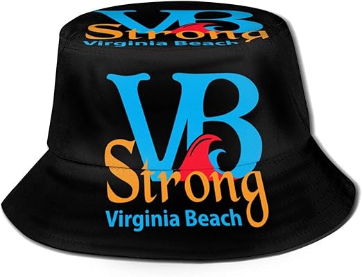 Vb Str-Ong Vir-Gin-Ia Beach Greek Fisherman Hat Fashion Sun Protection