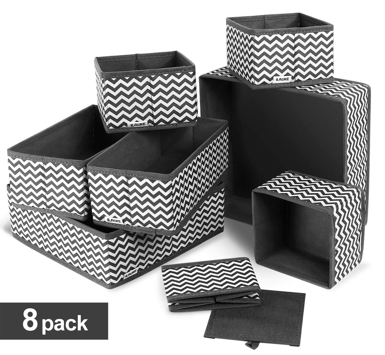 Galleon Ilauke Drawer Underwear Organizers Storage Box Foldable