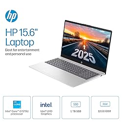 HP 15.6" Touchscreen Laptop, with Office 2024