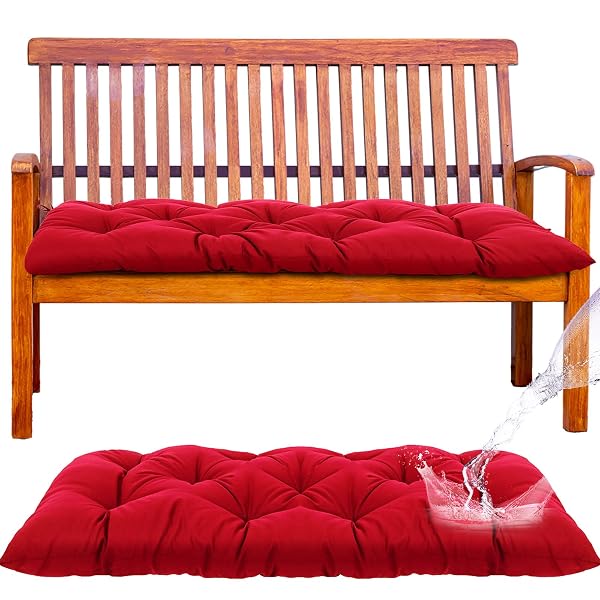 WENQIK OUTDOOR BENCH CUSHION 59 X 20 X...