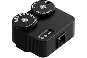 TTartisan Light Meter with Two Dial Electronic Camera Light Meter Hot/Cold Shoe Fixing Camera Photometer Photography Set-top 