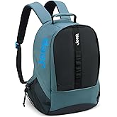 Jeep JS011B Laptop Travel Backpack, Light Blue
