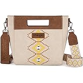 Wrangler Crossbody Bags for Women Aztec Satchel Handbags with Strap