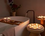 Bolsius D-Light Tea Lights Pack 45 White Natural Plant Wax 8h Burning view 4