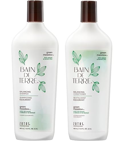 Amazon.com: Bain de Terre Moisturizing Shampoo and Conditioner Set