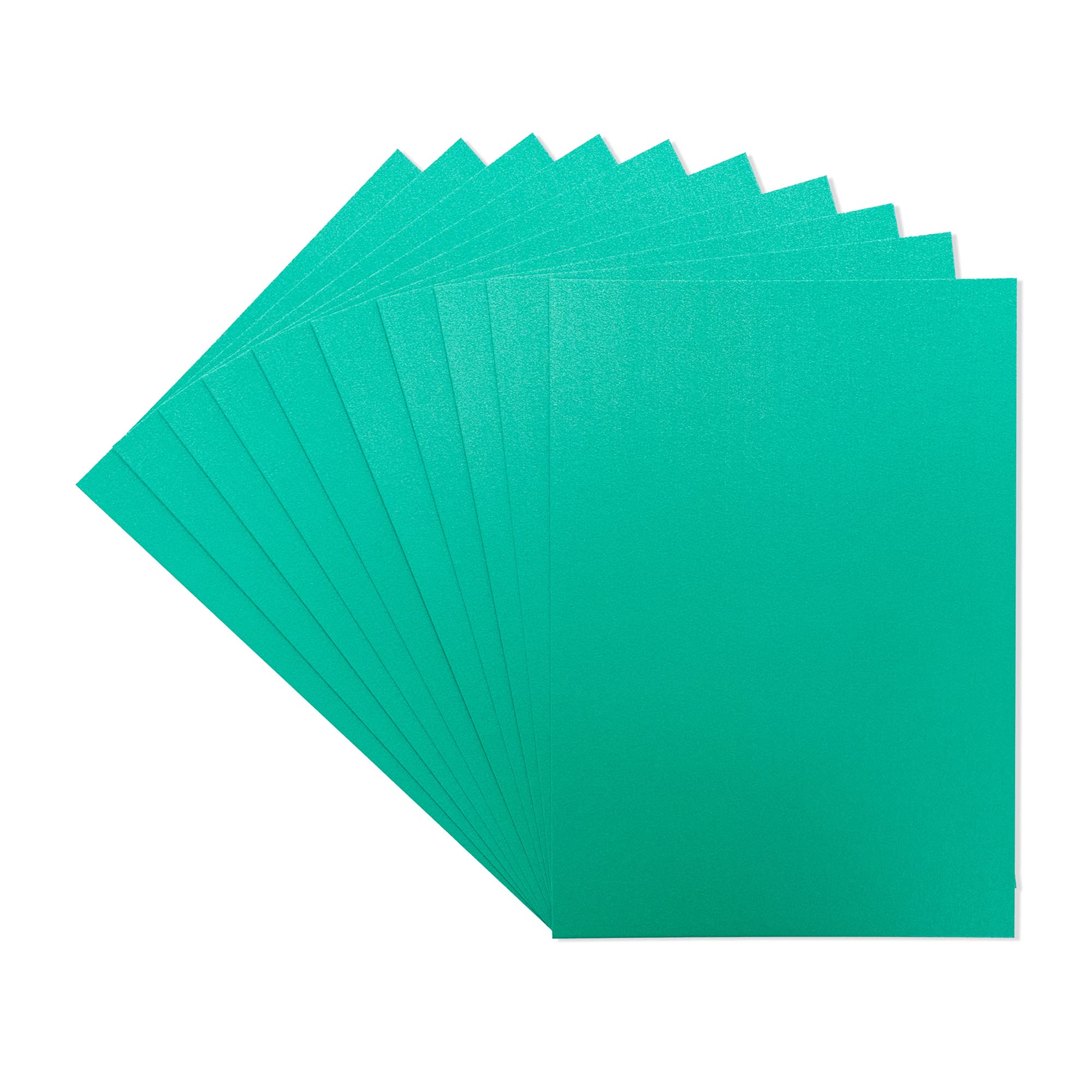 Crafter's Companion A4 Coloured Single Sided Xmas Green – 300GSM (10 Sheet Pack) -Perfect for Arts and Crafts, Printing, Card Bases & Folding-Centura Pearl, 34.6 x 22.5 x 0.4 cm, CP10-XGRE