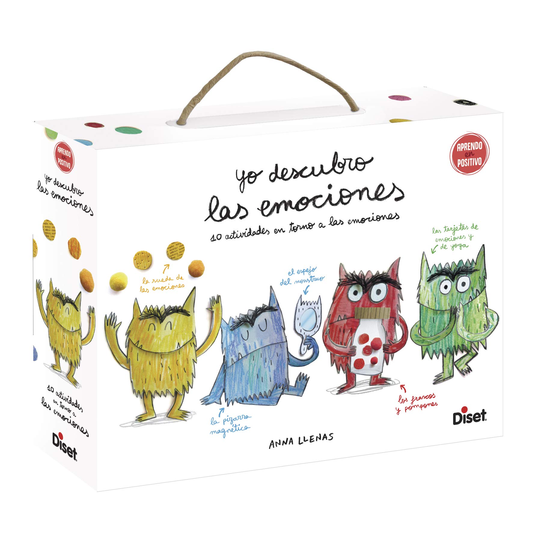 Diset - Discover The Emotions, 41207, White, Spanish version