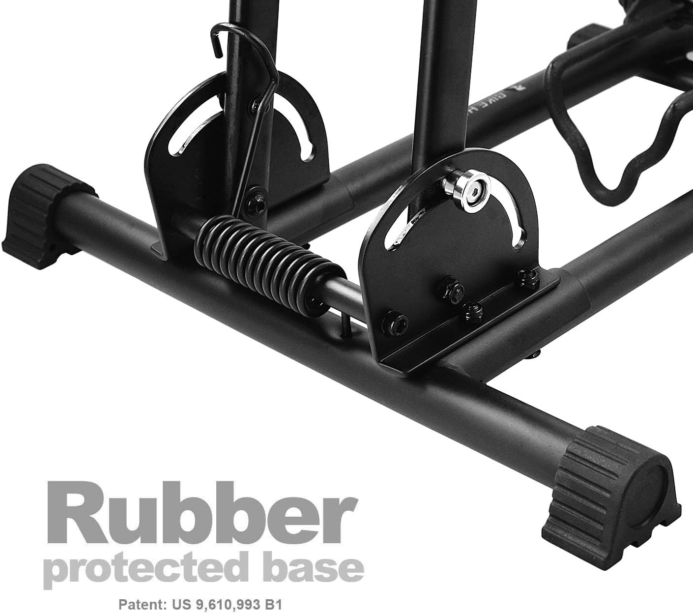 BIKEHAND Bicycle Floor Type Parking Rack Stand - for Mountain and Road Bike Indoor Outdoor Nook Garage Storage : Indoor Bike Storage : Sports & Outdoors