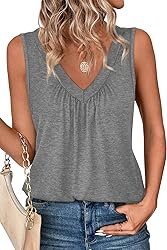 OFEEFAN Women Beach Fashion Summer Tank Tops