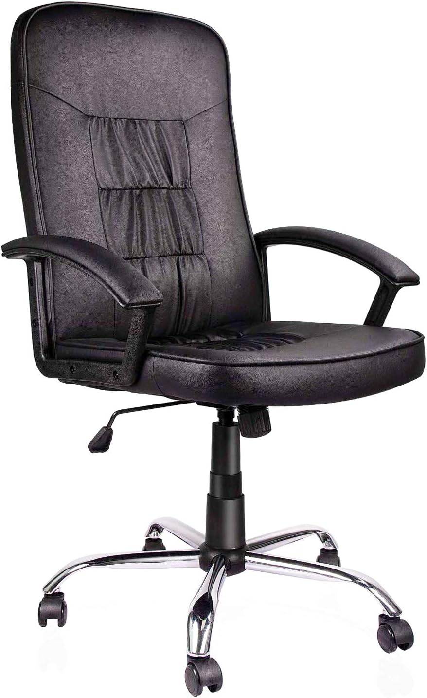 Smugdesk Office Chair, High Back Ergonomic Mesh Desk Office Chair with Armrest Black