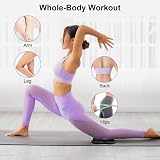 Flintronic Yoga Knee Pad 2 Pack Non-slip Mat with Black Resistance Band 20x20cm view 4