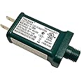 Power Supply TS-13W29V Class 2 Transformer 29V 0.45A 13W Raintight IP44 US Plug Connector 1/2in 12mm Adapter Replacement for LED String Light, Holiday Lighting, Christmas X-Mas Tree