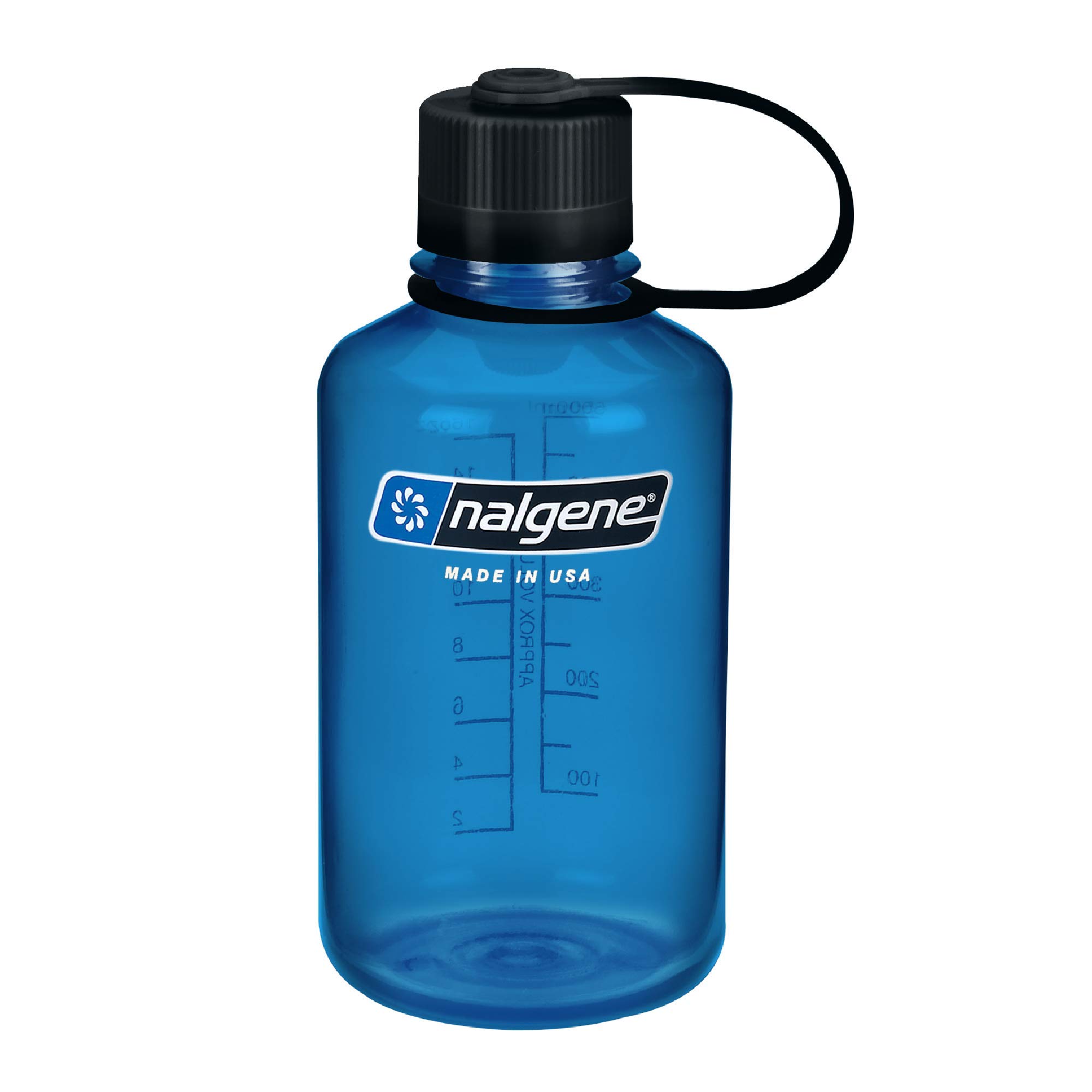Nalgene Narrow Mouth Tritan Bottle, Blue, 500 ml