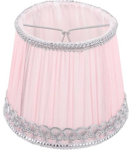 thumbnail interactive-video image 1 of Royal Designs Clip-On Chandelier Lamp Shade - Empire Shape, Pink, 3"x5"x4.5", Flame Clip Fitter 1 of 11