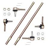 Tie Rod End 4 and Tie Rod 2 Kit, Compatible With