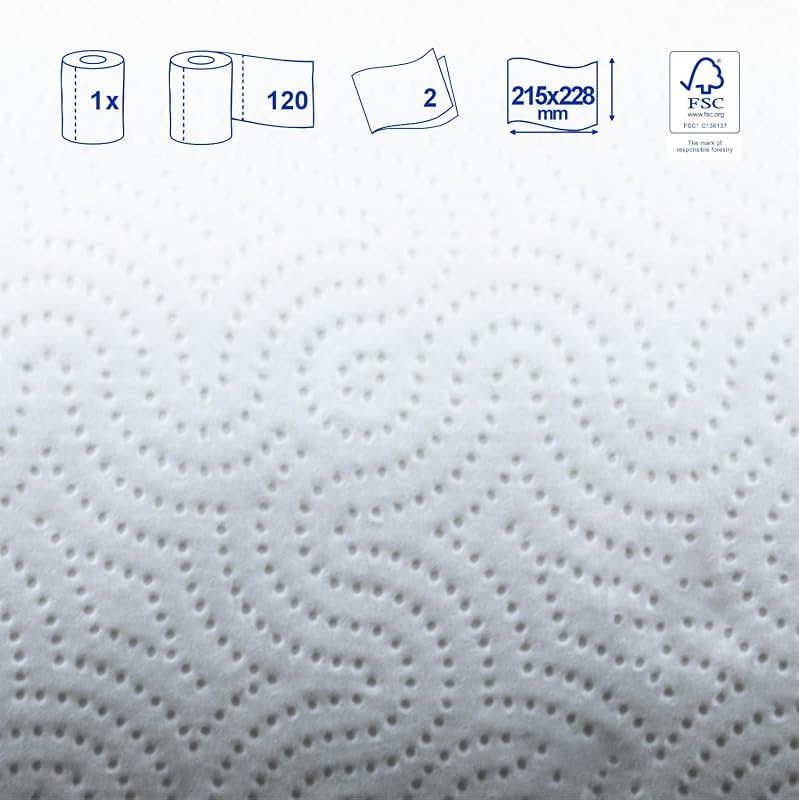 MAX ABSORPTION EXTRA XXL Paper Towel 1 roll, White, Large