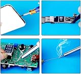 SPTwj Soldering Mat 30x20cm Heat Resistant Silicone Anti-Static Pad for Repair view 7