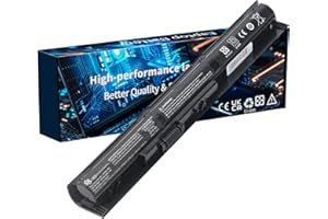 HSX 756743-001 VI04 V104 Laptop Battery for HP Pavilion 15-P 17-F Series 15-p011na 15-p165sa 15-p214dx 15-p003ax 17-f115dx 17-f215dx Fit 756745-001 756744-001 756478-851 [4 Cells//14.8V/2800mAh/41Wh]