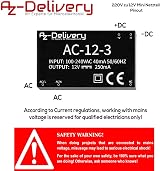 AZDelivery 220V to 12V 3W 0.25A Mini Power Supply Module for Raspberry Pi view 4
