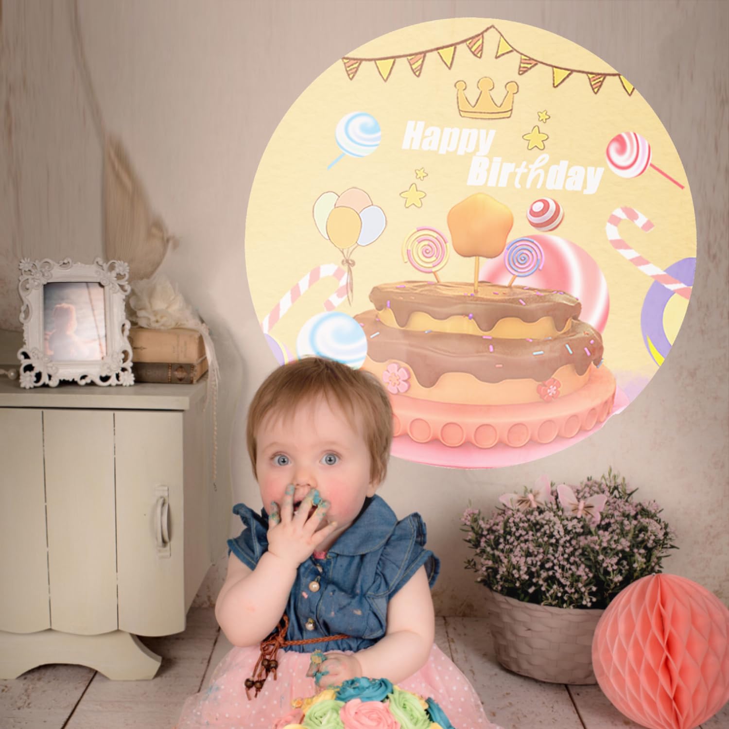 WELESHEI Moon Lamp USB Starlight Projector Earth Projection Astronaut Light Projector Happy Birthday Space Lights for Bedroom Galaxy 5 Pattern in 1 360° Rotatable Photography Background Led Lamps