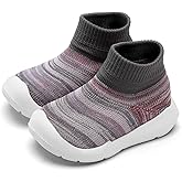 Engtoy Baby Sock Shoes Baby Walking Shoes Infant Non-Slip Breathable Slippers with Soft Rubber Sole Baby Boys Girls Slip On Sneakers