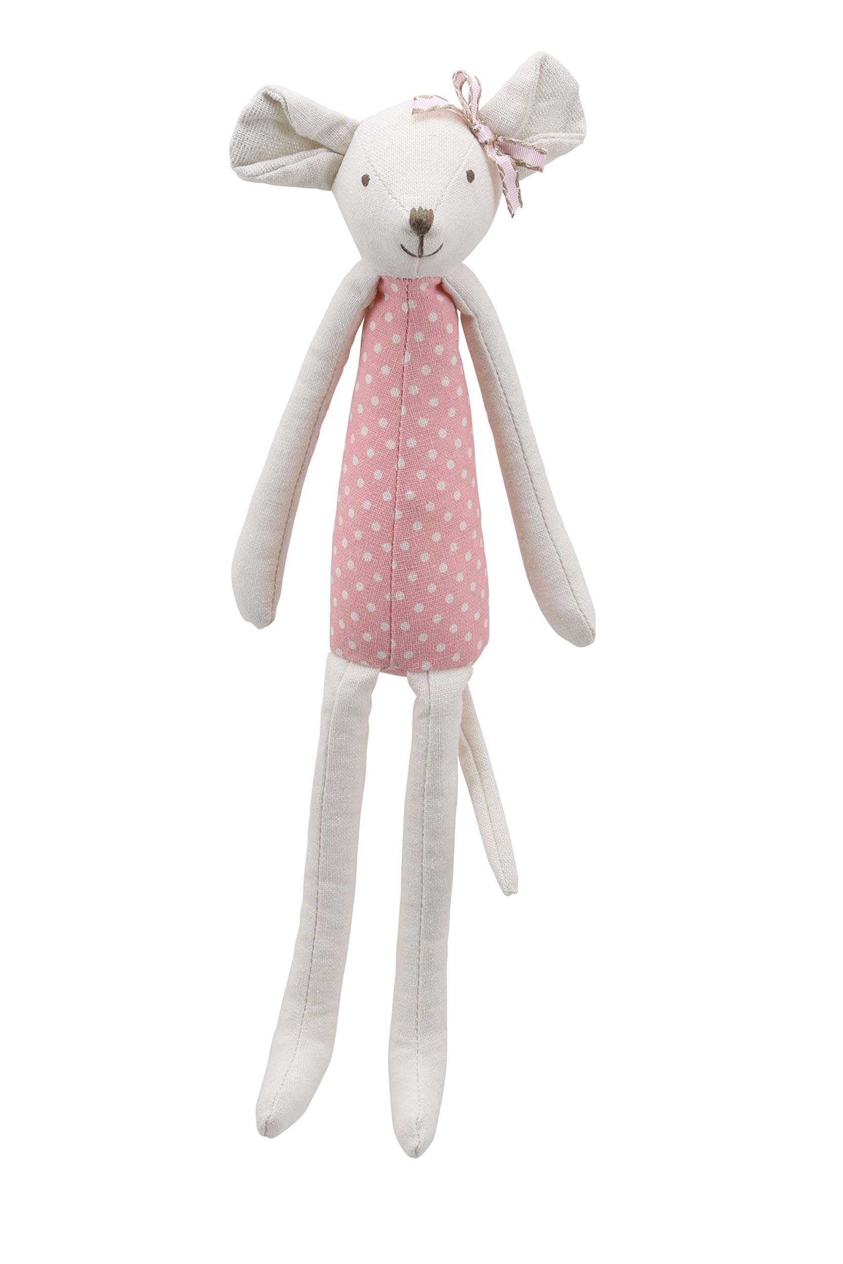 Wilberry - Linen - Pink Mouse Soft Toy - WB004238
