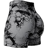 YEOREO Professional Women Workout Shorts 3.6" Scrunch Shorts Seamless High Waisted Contour Gym Yoga Biker Shorts