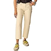 Carve Designs Austin Crop Jeans for Women, Organic Cotton Mid-Rise Boyfriend Jeans
