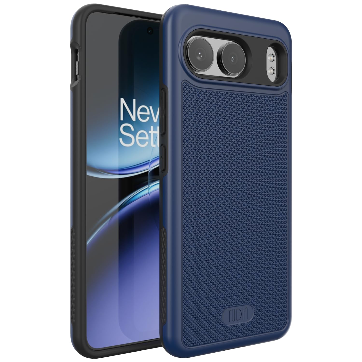 TUDIA MergeGrip [Military Grade] for OnePlus Nord 4 5G Case, [Drop Tested] Dual Layer Shockproof Slim Heavy Duty Tough Protective Phone Cases Cover (Indigo Blue)