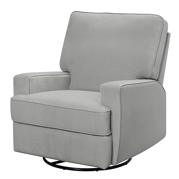 baby relax addison swivel gliding recliner beige
