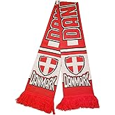 Denmark Scarf | Soccer Fan Scarf | Premium Acrylic Knit
